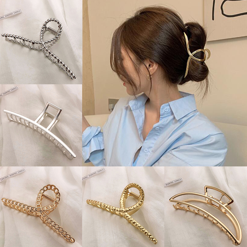 Hair Spa Wellness - Simple Metal Hollow Out Geometric Hair