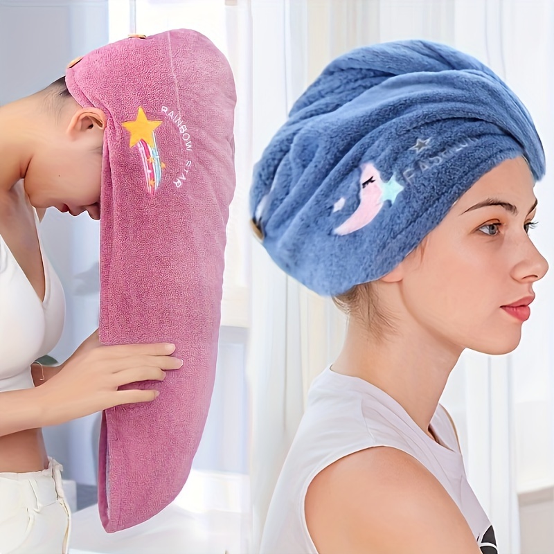 Hair Spa Wellness - Microfiber Hair Drying Turban, Quick Dry