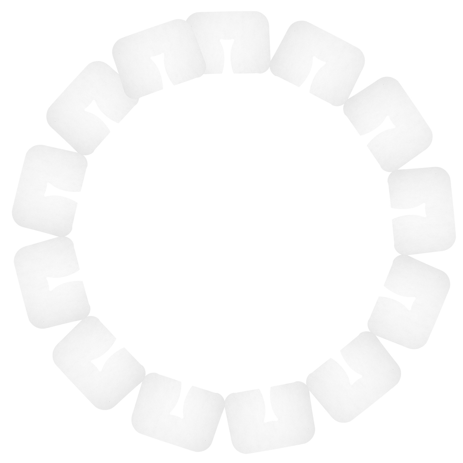 Spa Wellness Salon - 100Pcs Disposable Pillow Covers White Non