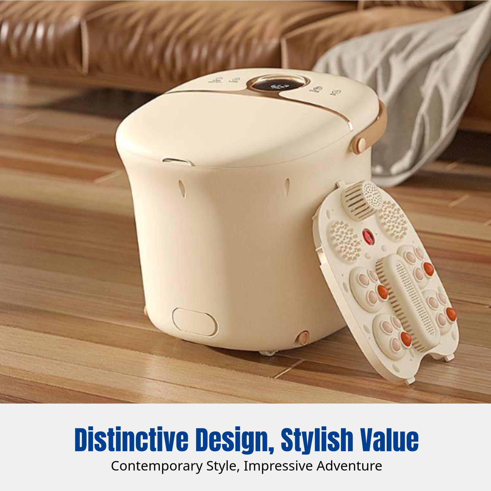 Wellness Spa And Massage - Deep Knees-Over Foot Spa Tub, Automatic