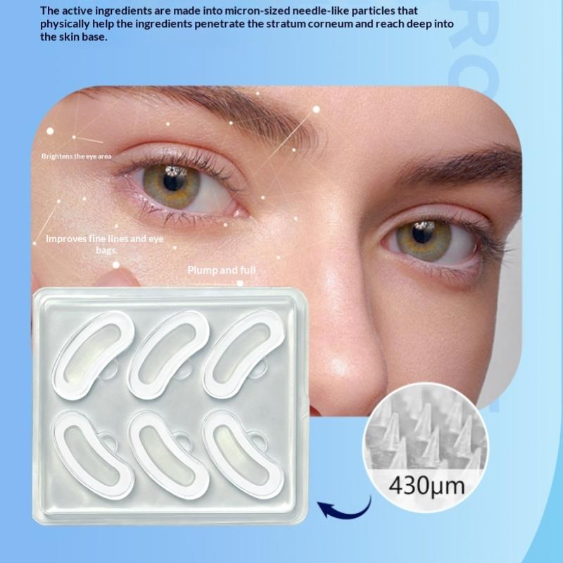 Microneedle Patch Eye - 3Pairs Under 0.3mm Under Eye Gel
