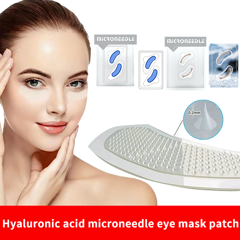 Microneedle Patch Eye - 1Pairs Microneedle Eye Patches Mask Hyaluronic