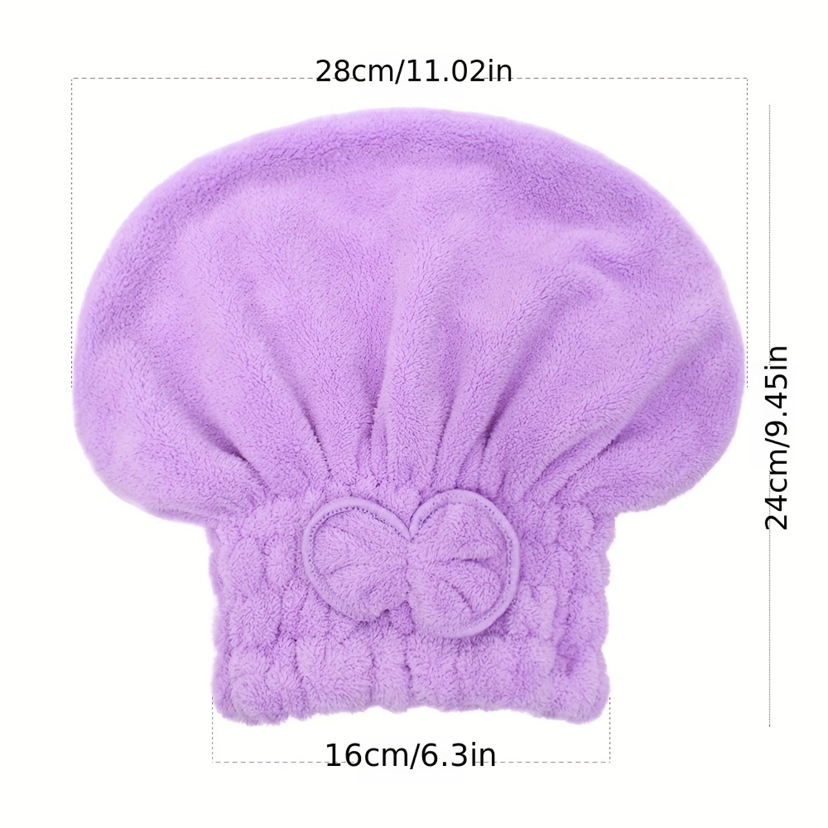 1Pc Microfiber Hair Drying Tow - Hair Spa Wellness avaliação e preço