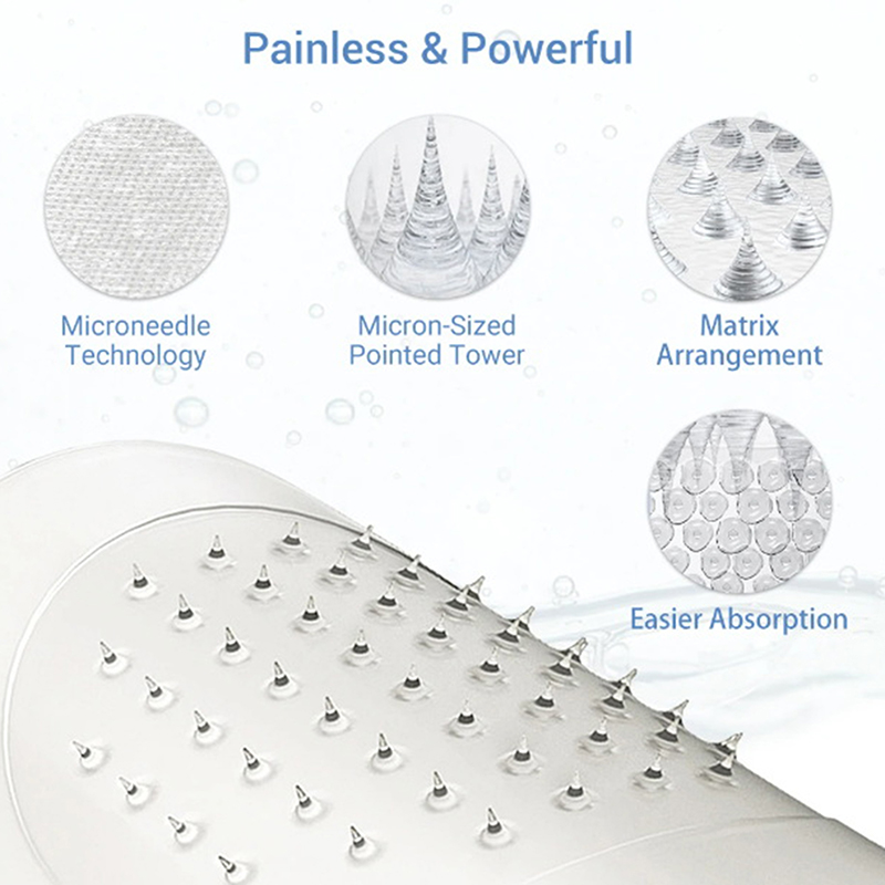 1Pair Acid Microneedle Eye Pat - Microneedle Patch Eye avaliação e preço