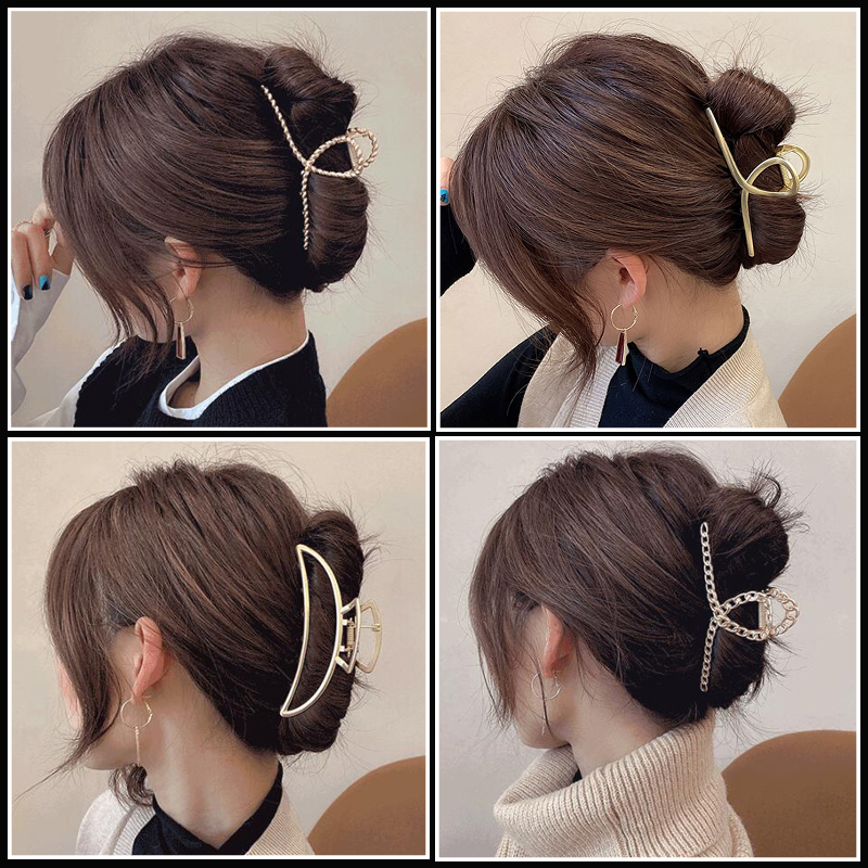 Simple Metal Hollow Out Geomet - Hair Spa Wellness avaliação e preço