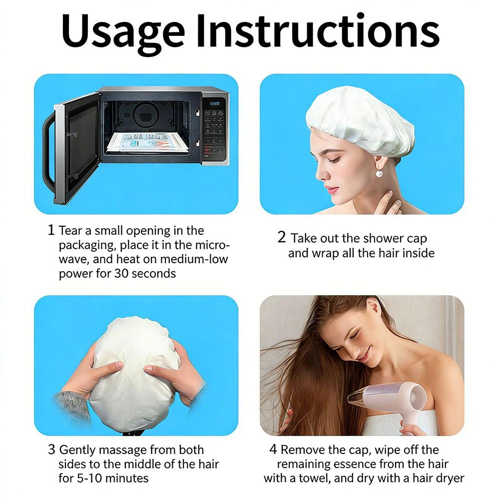 Rinse Free Shampoo Cap for Hai - Hair Spa Wellness avaliação e preço