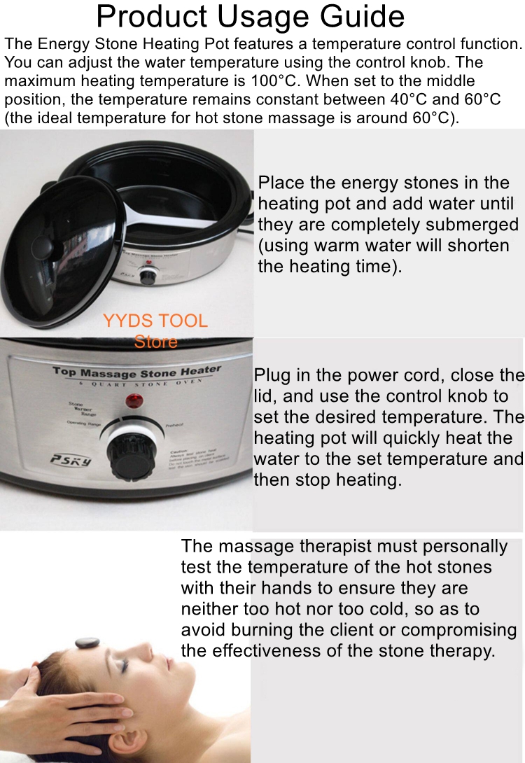 SPA Energy Stone Heater, Welln - Wellness Spa And Massage avaliação e preço