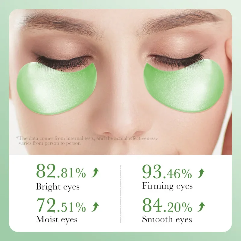 60pcs Aloe Vera Collagen Eye M - Microneedle Patch Eye avaliação e preço