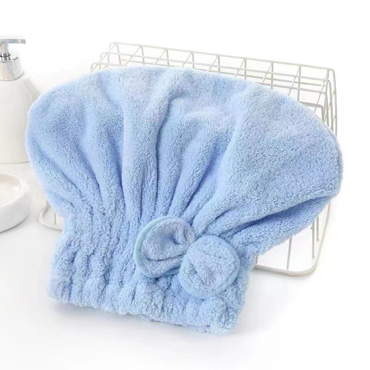 1Pc Microfiber Hair Drying Tow - Hair Spa Wellness avaliação e preço