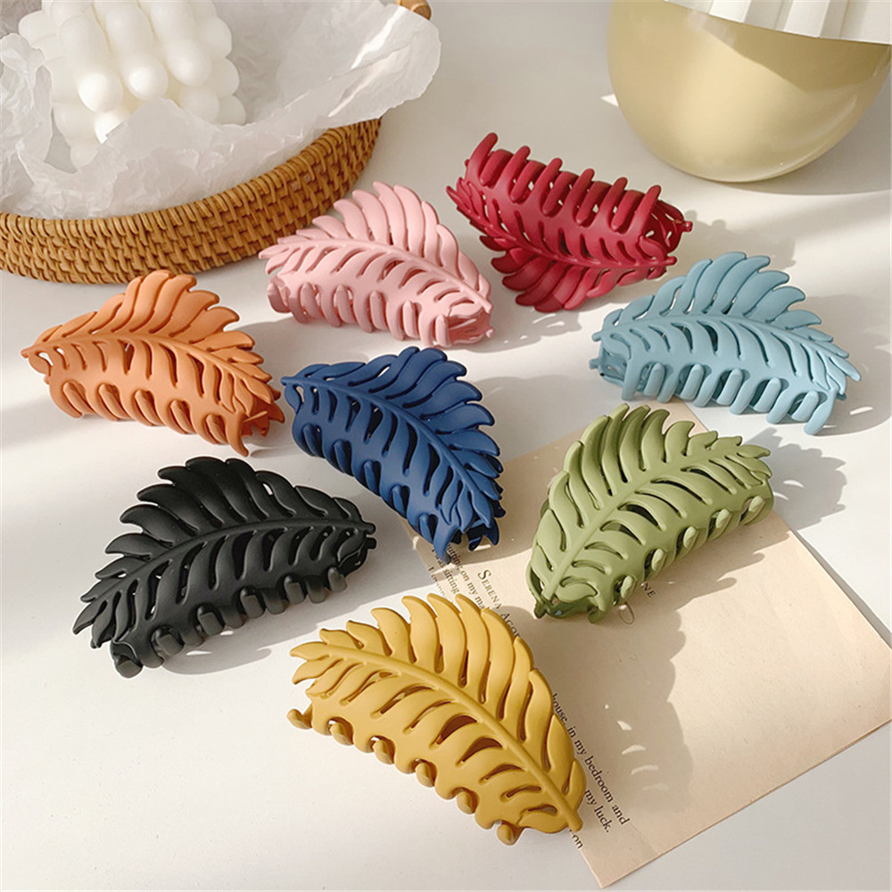 Solid Color Claw Clip Large Ba - Hair Spa Wellness avaliação e preço