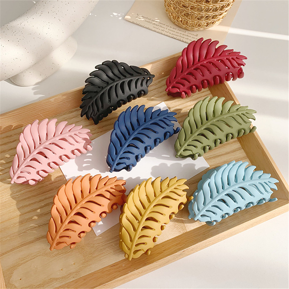 Solid Color Claw Clip Large Ba - Hair Spa Wellness avaliação e preço