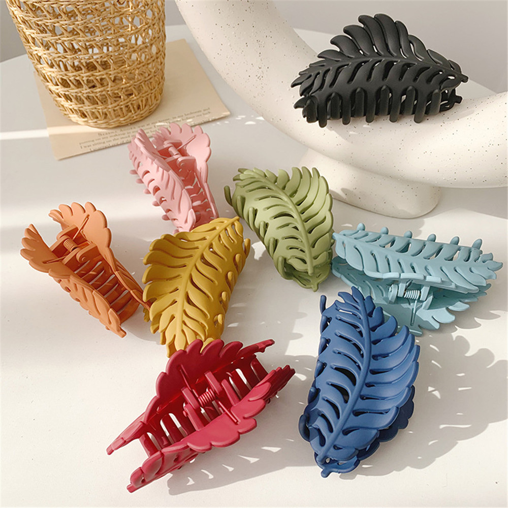 Solid Color Claw Clip Large Ba - Hair Spa Wellness avaliação e preço
