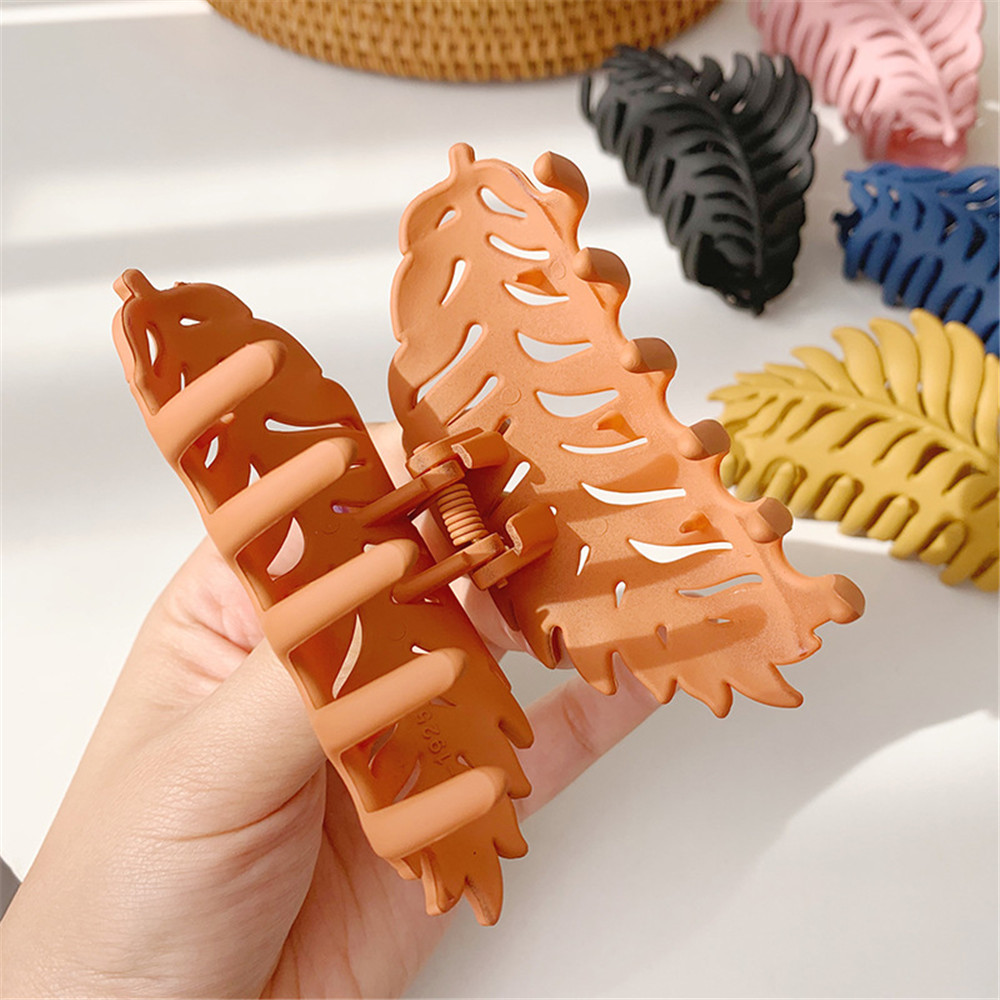 Solid Color Claw Clip Large Ba - Hair Spa Wellness avaliação e preço