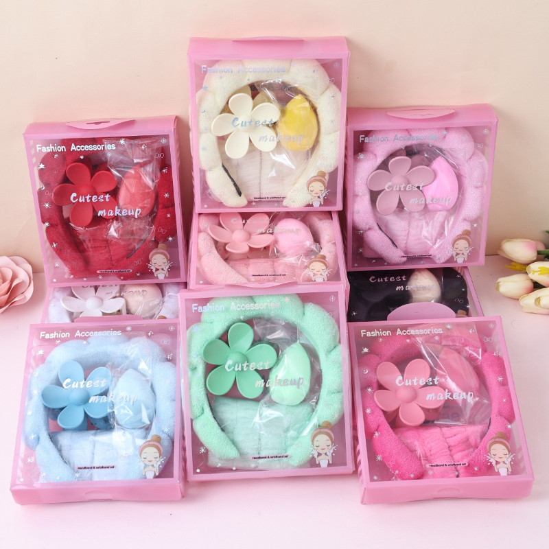 5pcs/set Headband Wristbands f - Hair Spa Wellness avaliação e preço