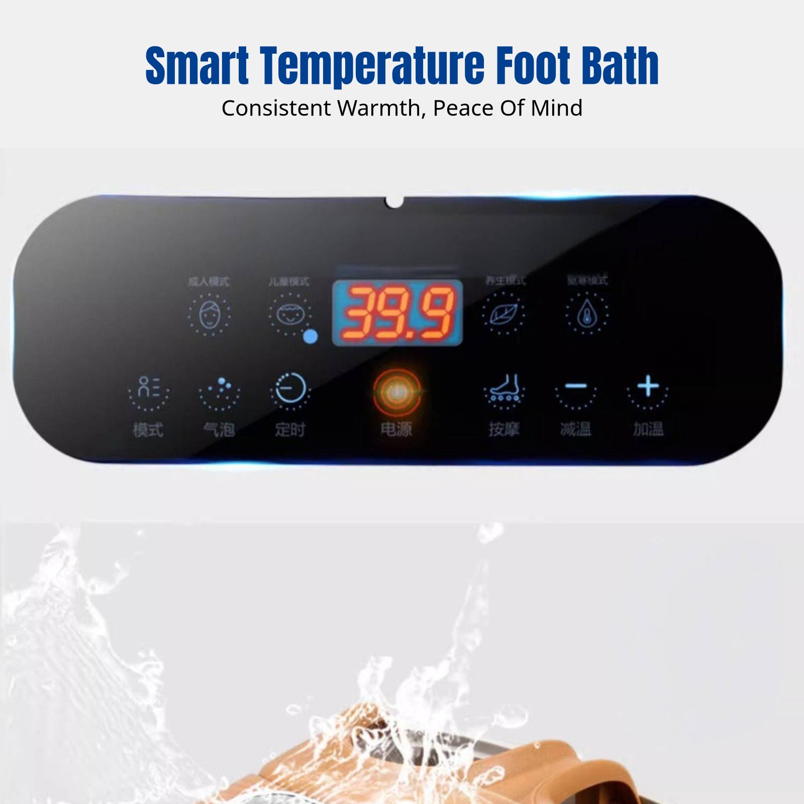 Foot Spa Bath for Two Users, E - Wellness Spa And Massage avaliação e preço