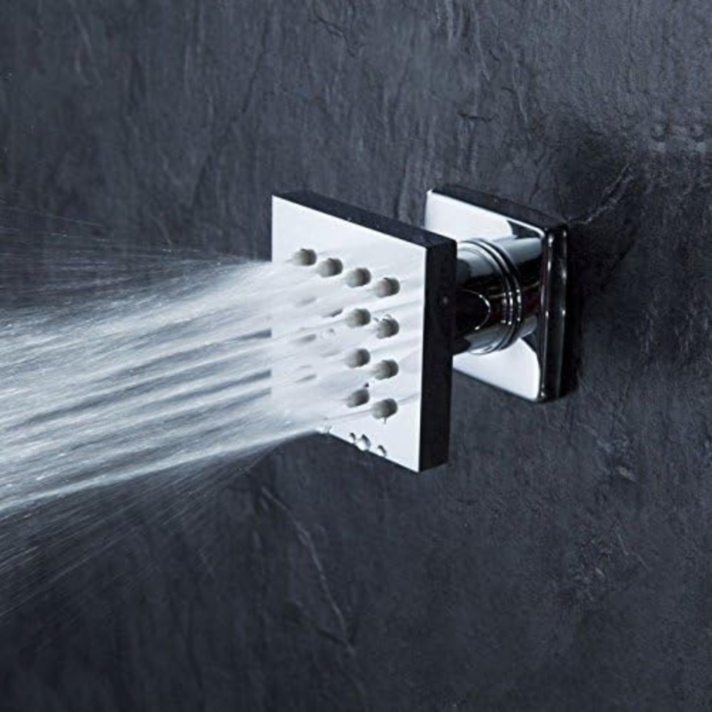 4 Pcs Square Solid Brass Showe - Spa & Wellness Hotel Diament Ustroń Zdjęcia avaliação e preço