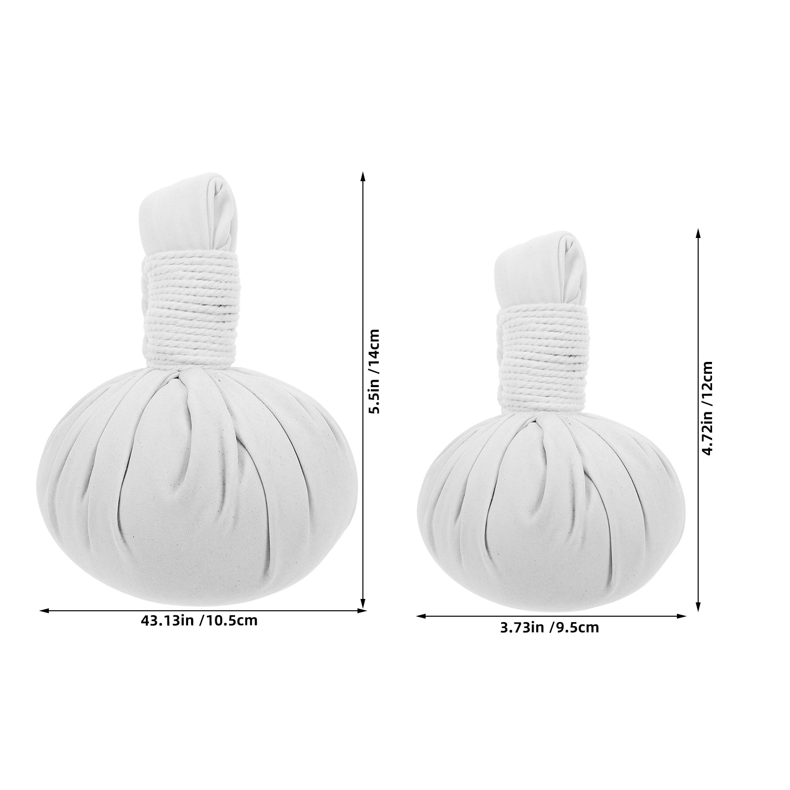 2Pcs Massage Balls Spa Wellnes - Wellness Spa And Massage avaliação e preço