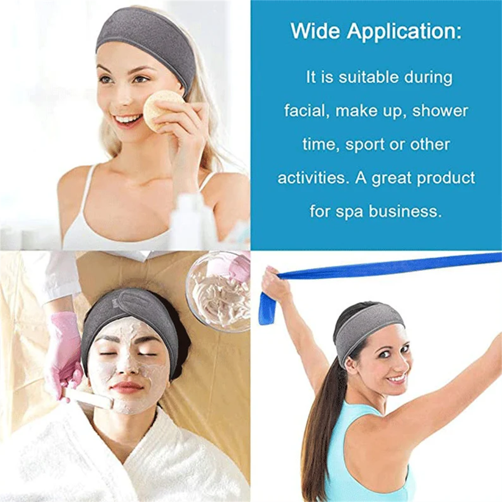 Spa Facial Headband Make Up Sh - Hair Spa Wellness avaliação e preço