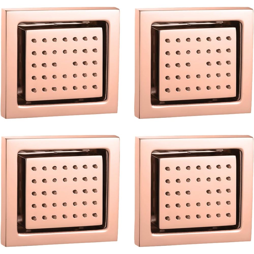 4-Piece Solid Brass Square Sho - Spa & Wellness Hotel Diament Ustroń Zdjęcia avaliação e preço