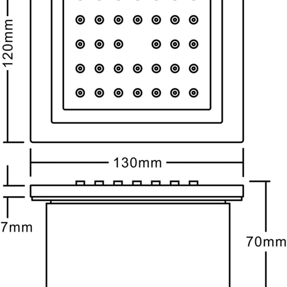 4-Piece Solid Brass Square Sho - Spa & Wellness Hotel Diament Ustroń Zdjęcia avaliação e preço