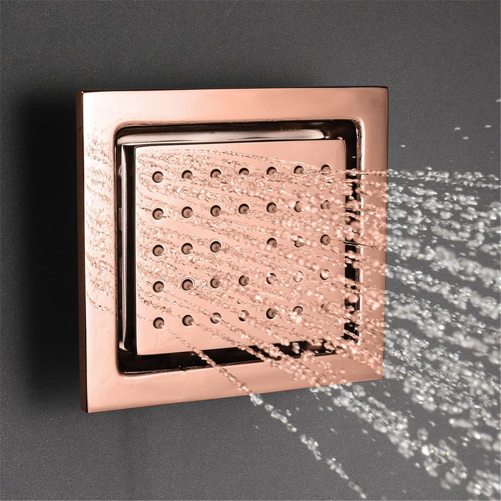 4-Piece Solid Brass Square Sho - Spa & Wellness Hotel Diament Ustroń Zdjęcia avaliação e preço