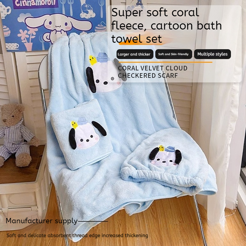 Cartoon Sanrio Pochacco Coral  - Hair Spa Wellness avaliação e preço