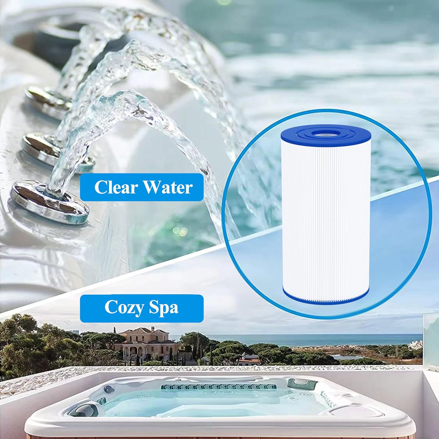 C-6430 Pool Spa Filter Cartrid - Spa & Wellness Hotel Diament Ustroń Zdjęcia avaliação e preço