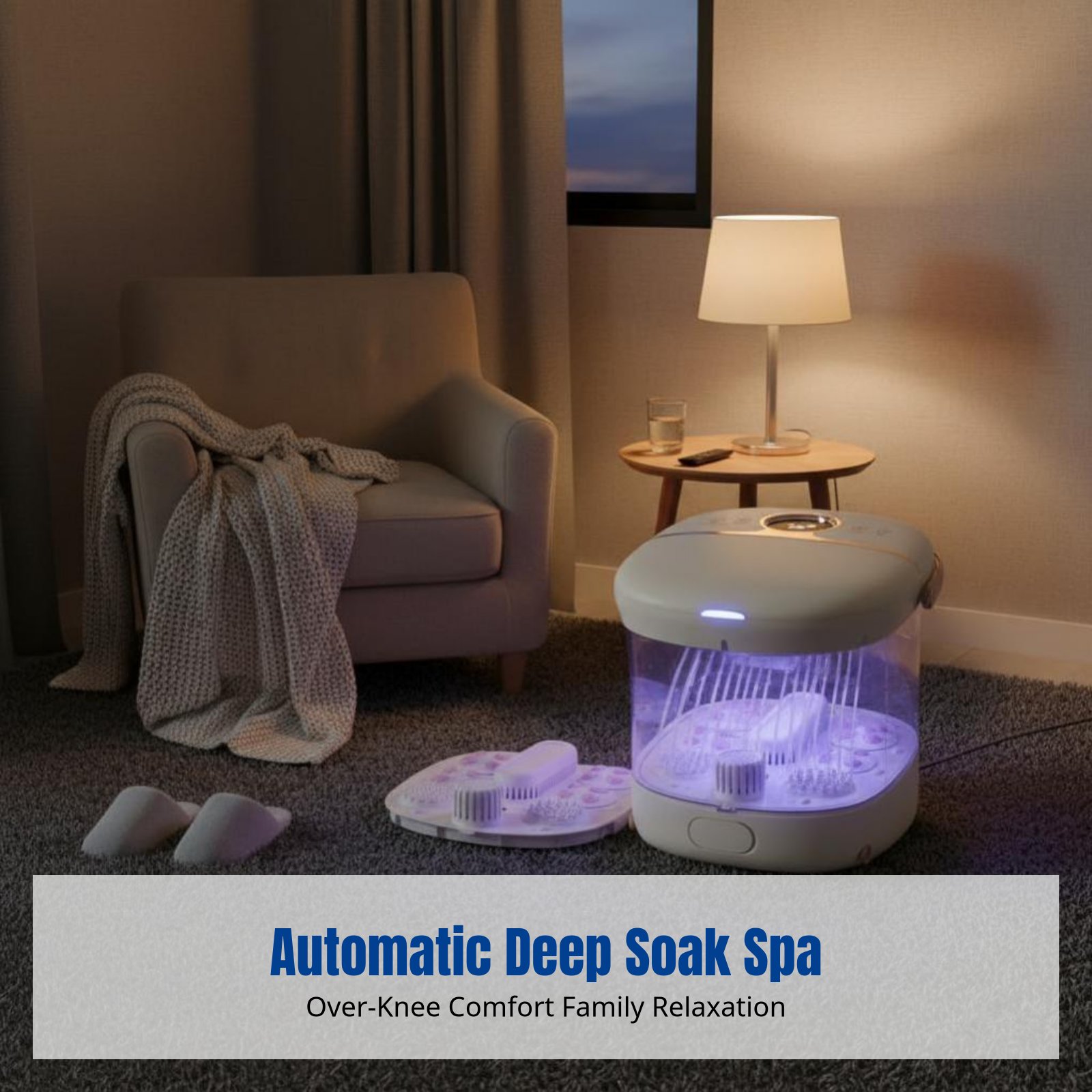 Deep Knees-Over Foot Spa Tub,  - Wellness Spa And Massage avaliação e preço