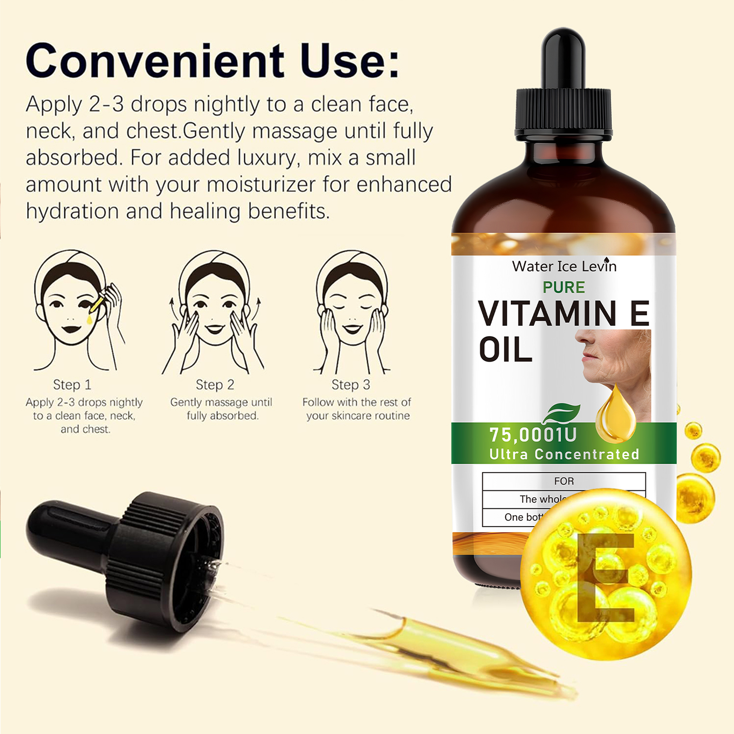 100ml Natural Vitamin E Essent - Hair Spa Wellness avaliação e preço