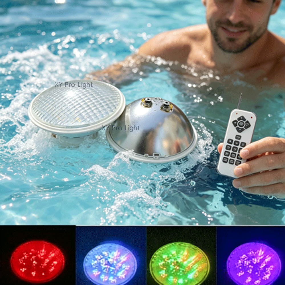 45W 18W RGB LED Underwater Lig - Xy Spa & Wellness Photos avaliação e preço