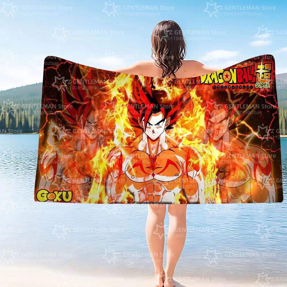 Beach Towels Dragon Ball Bathr - Hair Spa Wellness avaliação e preço
